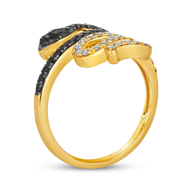 Main Image 3 of Le Vian Diamond Snake Ring 3/4 ct tw 14K Honey Gold