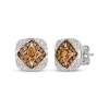 Thumbnail Image 1 of Le Vian Chocolate Diamond Stud Earrings 7/8 ct tw 14K Two-Tone Gold