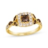 Thumbnail Image 1 of Le Vian Venetian Mosaic Diamond Ring 7/8 ct tw 14K Honey Gold