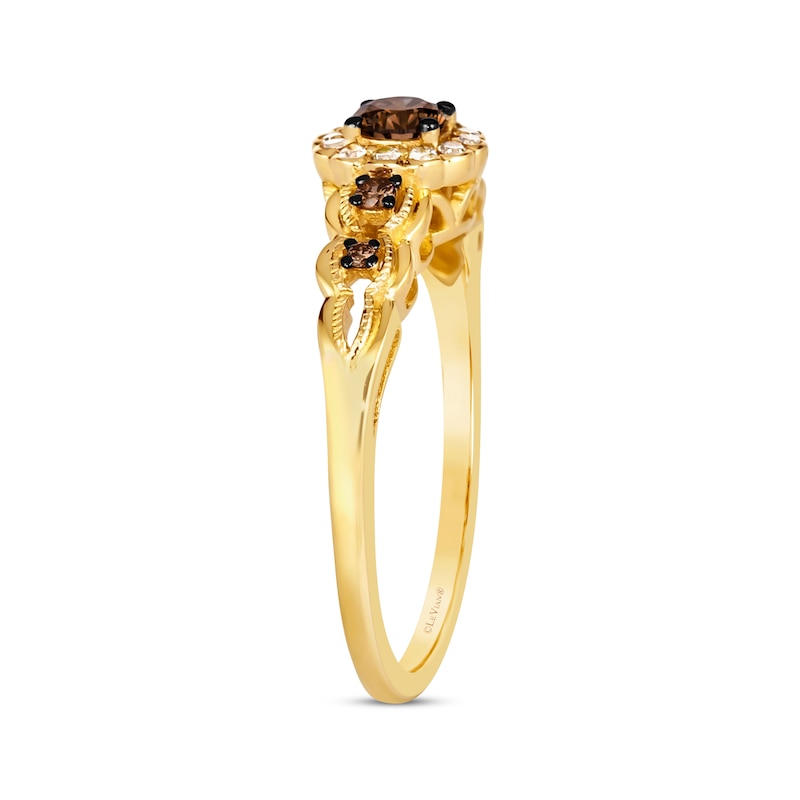 Main Image 2 of Le Vian Diamond Ring 1/3 ct tw 14K Honey Gold