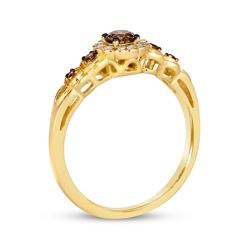 Main Image 3 of Le Vian Diamond Ring 1/3 ct tw 14K Honey Gold