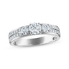 Thumbnail Image 1 of Diamond Three-Stone Anniversary Ring 1 ct tw 14K White Gold