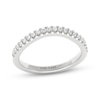 Thumbnail Image 1 of THE LEO First Light Diamond Curved Wedding Band 1/5 ct tw 14K White Gold