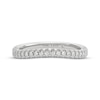 Thumbnail Image 3 of THE LEO First Light Diamond Curved Wedding Band 1/5 ct tw 14K White Gold