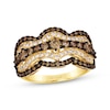 Thumbnail Image 1 of Le Vian Vault Diamond Arabesque Frame Ring 1-3/8 ct tw 14K Honey Gold Size 7