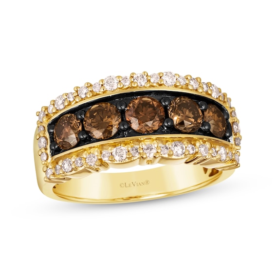 Le Vian Diamond Ring -/ ct tw 14K Honey Gold