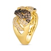 Thumbnail Image 2 of Le Vian Diamond Chain Link Ring 1-1/6 ct tw 14K Honey Gold