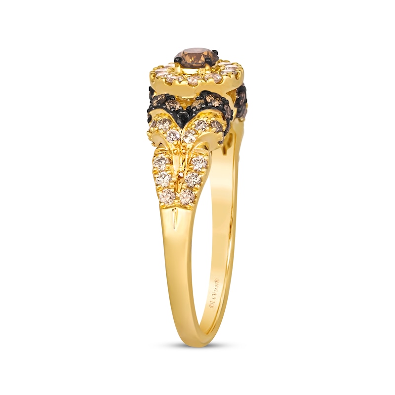 Main Image 2 of Le Vian Diamond Ring 3/4 ct tw 14K Honey Gold