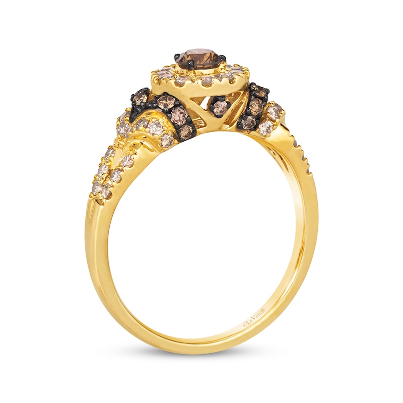 Main Image 3 of Le Vian Diamond Ring 3/4 ct tw 14K Honey Gold