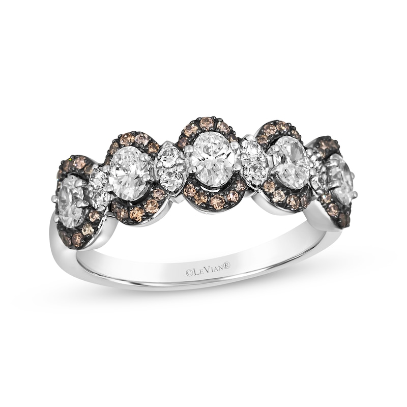 Le Vian Oval & Round-cut Diamond Ring 1 ct tw Platinum