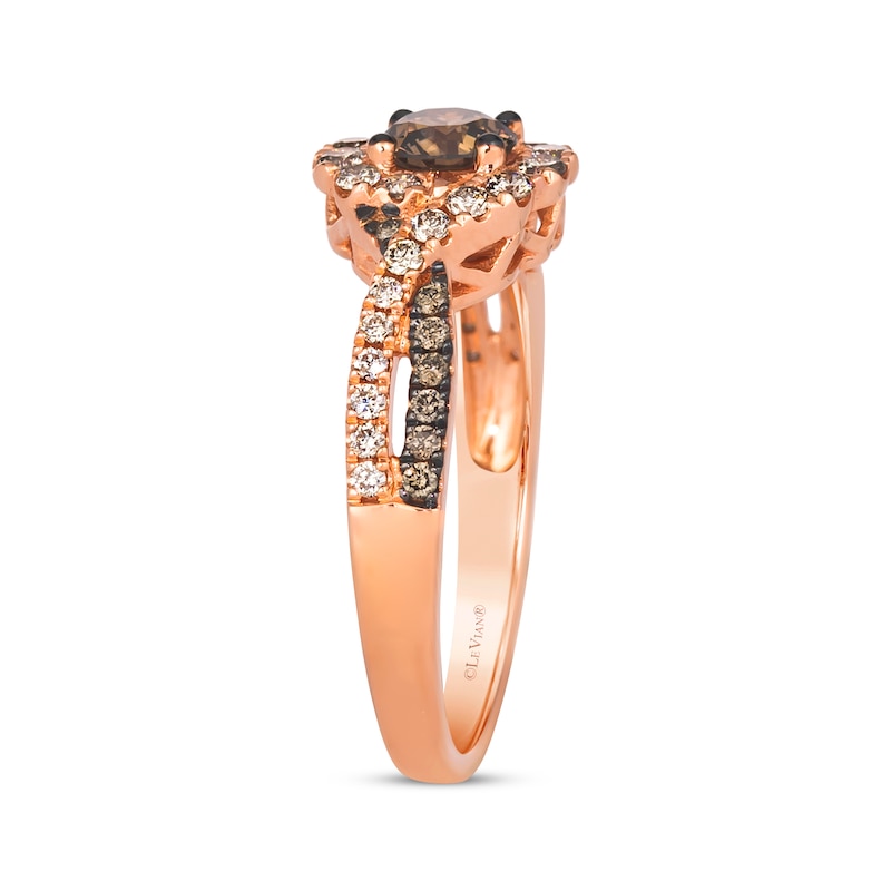 Main Image 2 of Le Vian Diamond Ring 7/8 ct tw 14K Strawberry Gold