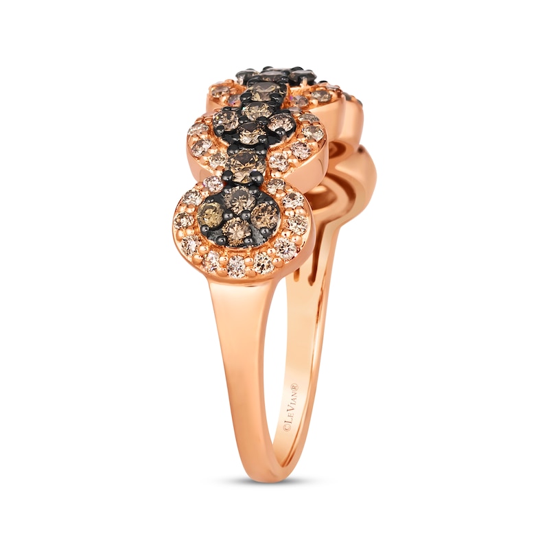 Main Image 2 of Le Vian Diamond Ring 7/8 ct tw 14K Strawberry Gold