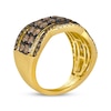 Thumbnail Image 3 of Le Vian Diamond Multi-Row Twist Ring 2 ct tw 14K Honey Gold