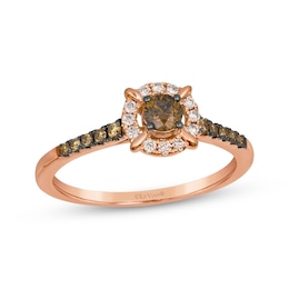 Le Vian Diamond Ring 1/3 ct tw 14K Strawberry Gold