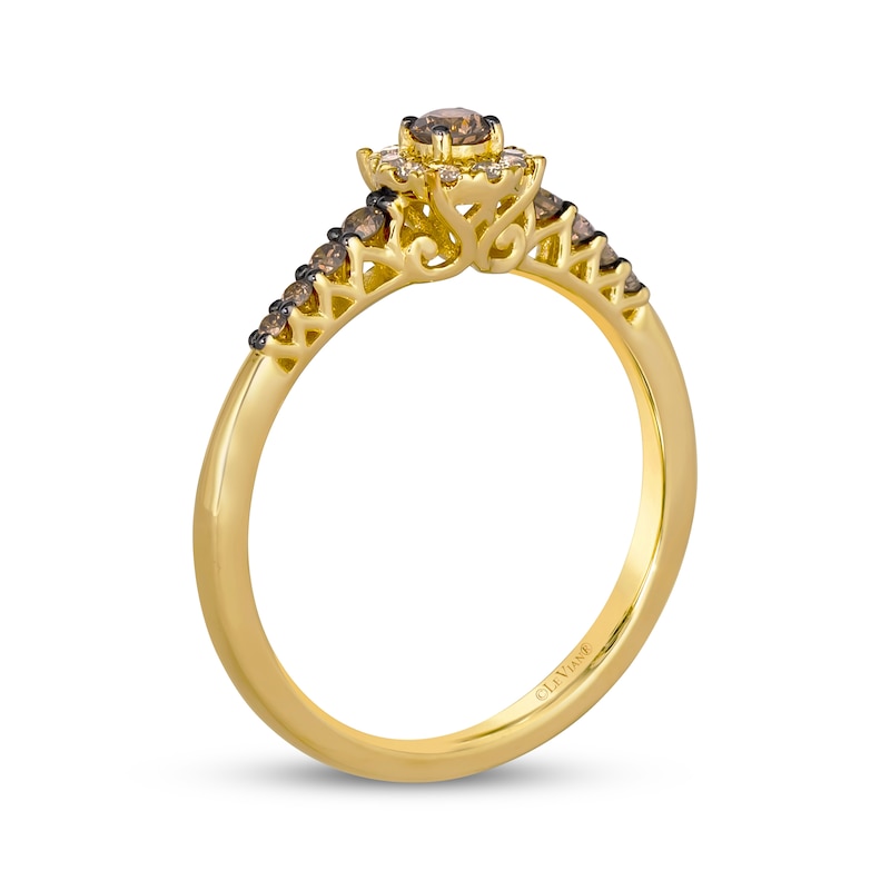 Main Image 3 of Le Vian Diamond Ring 1/4 ct tw 14K Honey Gold