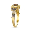 Thumbnail Image 2 of Le Vian Diamond Square Frame Ring 3/4 ct 14K Honey Gold