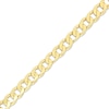 Thumbnail Image 2 of Curb Chain Necklace 5.79mm Solid 14K Yellow Gold 20&quot;