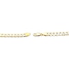 Thumbnail Image 3 of Curb Chain Necklace 5.79mm Solid 14K Yellow Gold 20&quot;