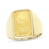 Thumbnail Image 1 of 1-gram Fine Gold Bar Signet Ring 14K & 24K Yellow Gold