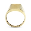 Thumbnail Image 2 of 1-gram Fine Gold Bar Signet Ring 14K & 24K Yellow Gold