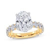 Thumbnail Image 1 of Now + Forever Oval-Cut Lab-Grown Diamond Engagement Ring 4-3/4 ct tw 14K Yellow Gold