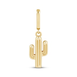 Charmed Memories Cactus Charm 10K Yellow Gold