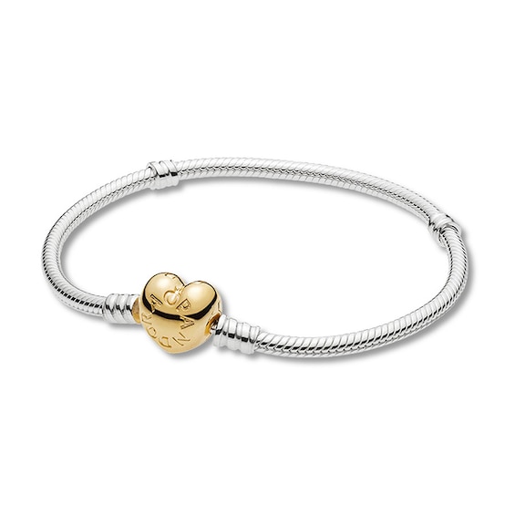 Pandora Shine 6.7" Bracelet - heart charm not included 