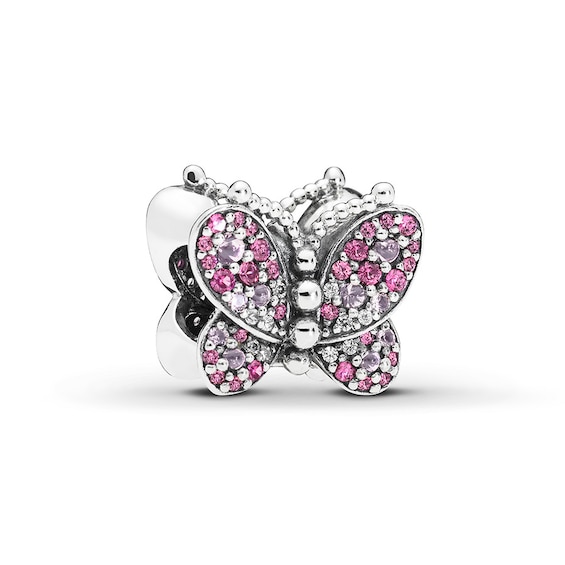 EAN 5700302766998 product image for Kay PANDORA Charm Dazzling Pink Butterfly Sterling Silver | upcitemdb.com