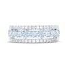 Thumbnail Image 3 of THE LEO First Light Diamond Round-Cut Anniversary Band 1-1/4 ct tw 14K White Gold