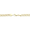 Thumbnail Image 3 of Semi-Solid Curb Chain Bracelet 6.1mm 14K Yellow Gold 8.75&quot;