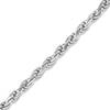 Thumbnail Image 2 of Rope Chain Necklace 4mm 92% Repurposed Solid Sterling Silver 22&quot;