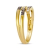 Thumbnail Image 2 of Le Vian Good Karma Chocolate Ombré Diamond Ring 1/4 ct tw 14K Honey Gold