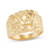 Thumbnail Image 0 of Men's Large Nugget Ring 10K Yellow Gold