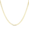 Thumbnail Image 1 of Solid Curb Chain Necklace 2.95mm 14K Yellow Gold 16&quot;