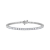 Thumbnail Image 1 of THE LEO Diamond Tennis Bracelet 4 ct tw 14K White Gold 7.25&quot;