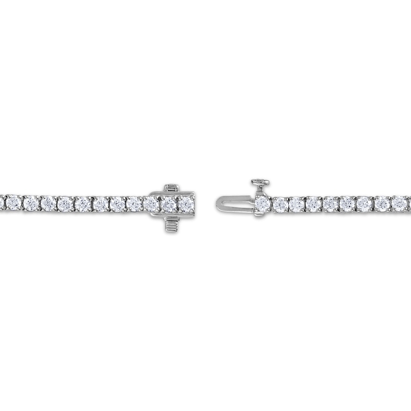 Main Image 3 of THE LEO Diamond Tennis Bracelet 4 ct tw 14K White Gold 7.25&quot;