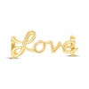 Thumbnail Image 1 of Sneaker Bling &quot;Love&quot; Shoelace Charm 14K Yellow Gold-Plated Sterling Silver