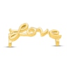 Thumbnail Image 2 of Sneaker Bling &quot;Love&quot; Shoelace Charm 14K Yellow Gold-Plated Sterling Silver