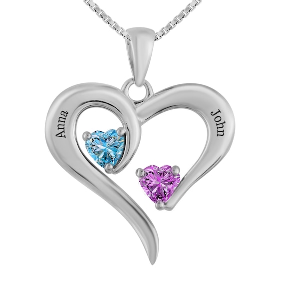 Couple's Heart Necklace