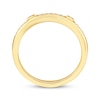 Thumbnail Image 3 of Diamond Wedding Band 1/10 ct tw 10K Yellow Gold