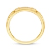 Thumbnail Image 3 of Men's Diamond Wedding Band 1/10 ct tw 10K Yellow Gold