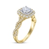 Thumbnail Image 2 of THE LEO Legacy Lab-Grown Diamond Halo Engagement Ring 1 ct tw 14K Two-Tone Gold