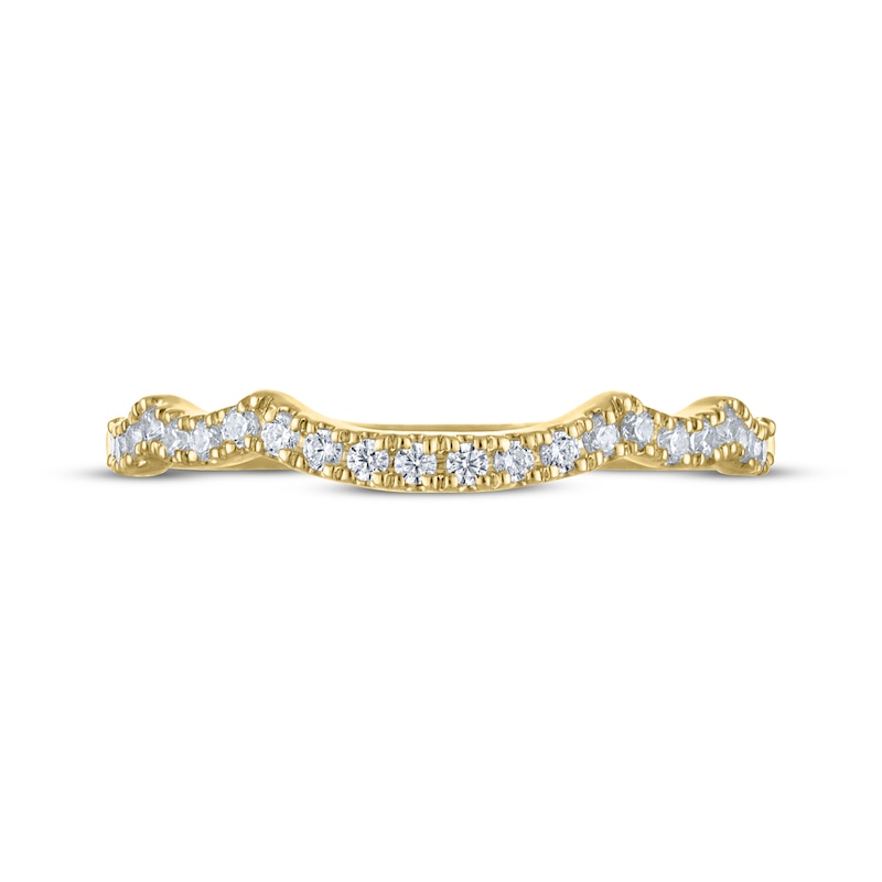 Main Image 3 of THE LEO Legacy Lab-Grown Diamond Wedding Band 1/5 ct tw 14K Yellow Gold