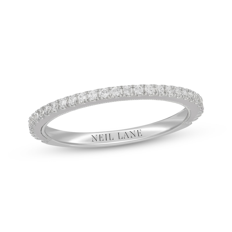 Main Image 7 of Neil Lane Diamond Wedding Band 1/4 ct tw 14K White Gold