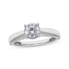 Thumbnail Image 1 of Radiant Reflections Round-Cut Diamond Solitaire Hidden Detail Engagement Ring 1-1/2 ct tw 10K White Gold (J/I3)