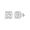 Thumbnail Image 1 of Men's Lab-Grown Diamonds by KAY Round-Cut Stud Earrings 1-3/4 ct tw 10K White Gold