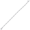 Thumbnail Image 1 of Diamond Wavy Link Bracelet 1/2 ct tw Sterling Silver 7"