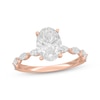 Thumbnail Image 1 of Neil Lane Artistry Oval-Cut Lab-Grown Diamond Engagement Ring 2-5/8 ct tw 14K Rose Gold