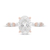 Thumbnail Image 3 of Neil Lane Artistry Oval-Cut Lab-Grown Diamond Engagement Ring 2-5/8 ct tw 14K Rose Gold