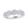 Thumbnail Image 1 of THE LEO Diamond Anniversary Band 3/4 ct tw 14K White Gold